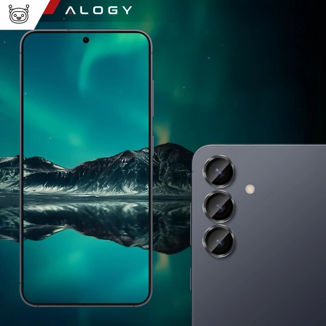 Alogy Lens Protector PRO+ Szkło do Samsung Galaxy S25 Plus osłona na aparat obiektyw nakładka ochronna