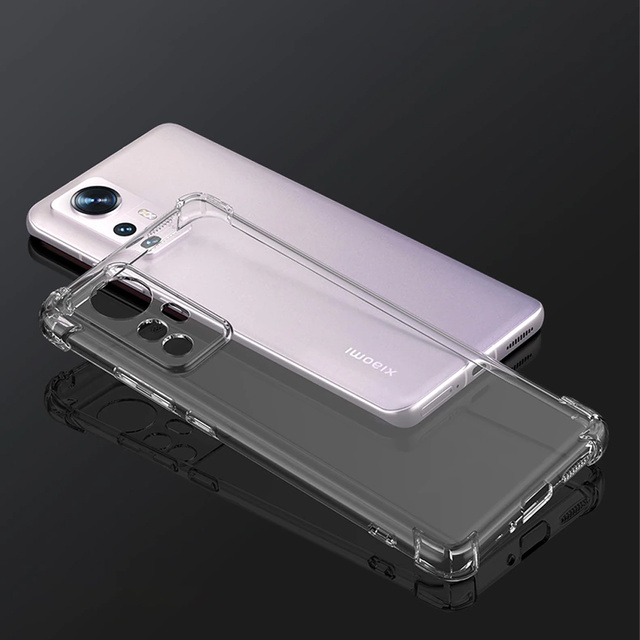Alogy Etui na telefon pancerne ShockProof do Xiaomi 12 5G Przezroczyste