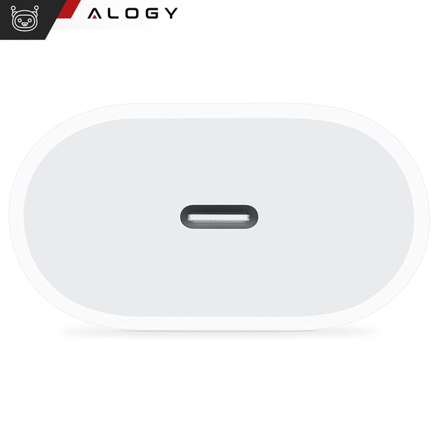 Alogy Ładowarka sieciowa szybka USB-C PD 20W Biała