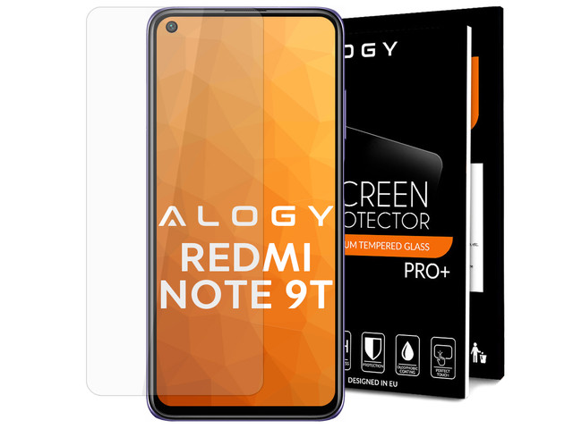 Alogy Szkło hartowane do telefonu na ekran do Xiaomi Redmi Note 9T
