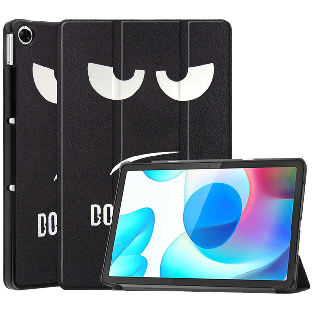 Alogy Etui na tablet Book Cover do Realme Pad Don't Touch My Pad
