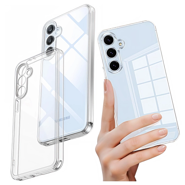 Etui do Samsung Galaxy S24 FE obudowa ochronna na telefon Alogy HybridShield™️ Case Przezroczyste