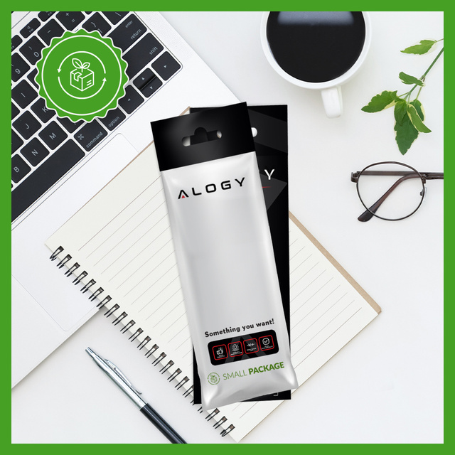 Alogy Pasek do Apple Watch 4/5/6/7/8/SE (38/40/41mm) sportowa opaska do zegarka Sport Strap Czarny