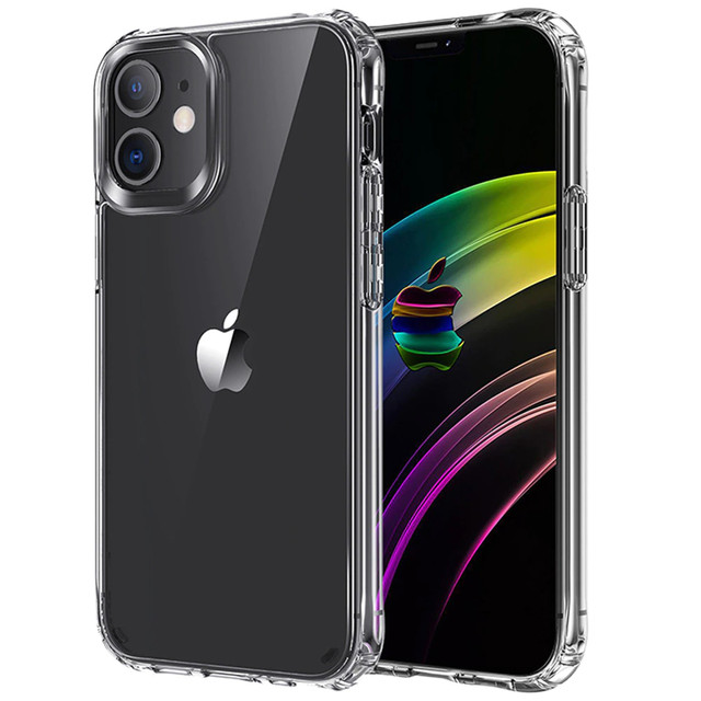 Alogy Etui na telefon Hybrid Case do Apple iPhone 13 Mini Przezroczyste