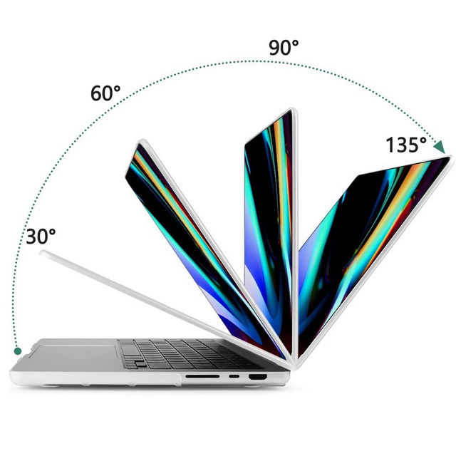 Alogy Etui na laptopa Hard Case do Apple Macbook Pro 16 2021 A2485 Matowy Biały