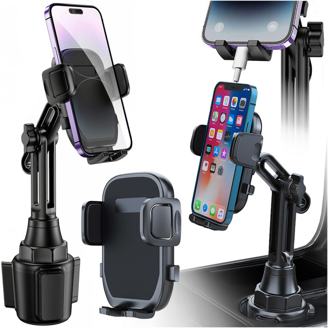 Alogy Portfel antykradzieżowy inteligentny RFID etui na karty Carbon Black