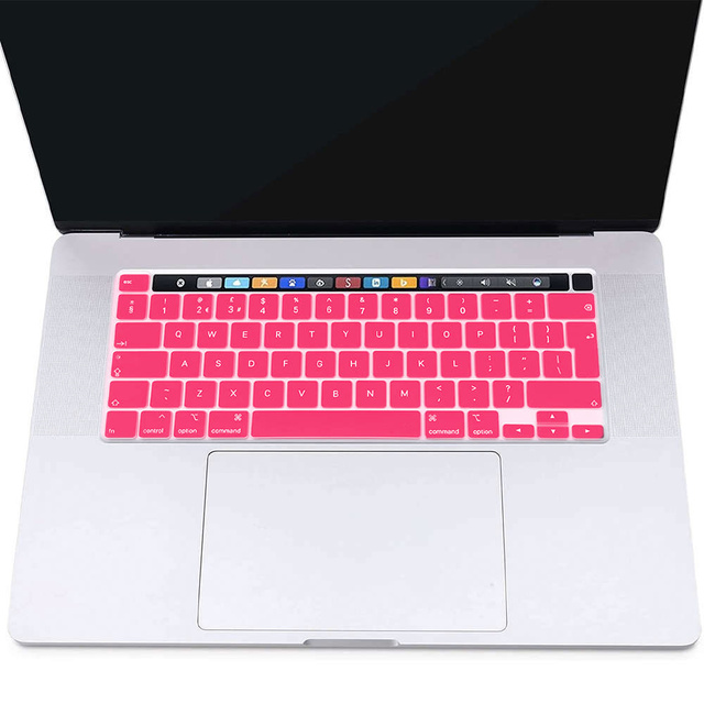 Alogy Nakładka ochronna silikonowa na klawiaturę do Apple Macbook Pro 16/Pro 13 A2141/A2251/A2289/A2338 Czarna