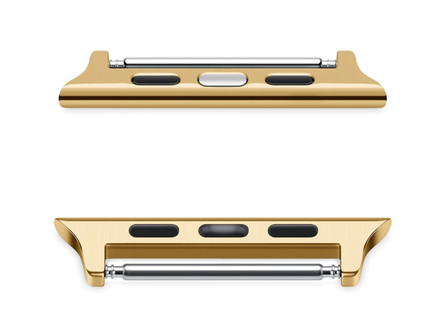  Alogy Adapter zapięcie do paska do Apple Watch 42/44/45mm Złoty