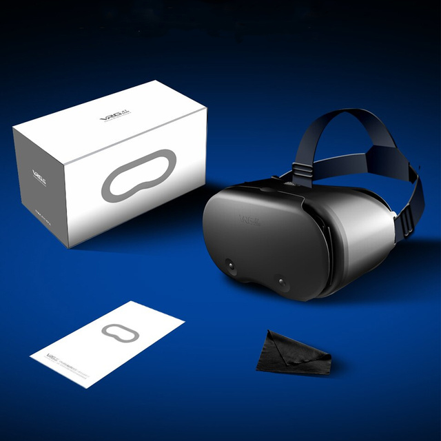 Okulary VR gogle 3D VRG PRO X7 wirtualna rzeczywistość na telefon 5-7" Android iOS Czarne