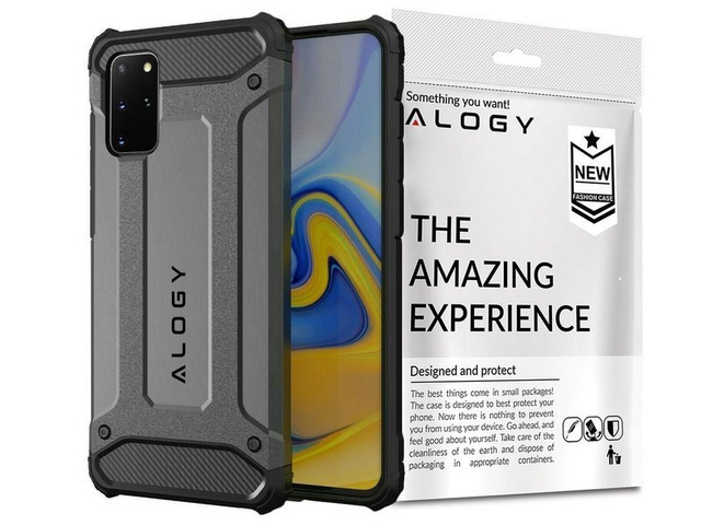 Etui na telefon Alogy Hard Armor do Samsung Galaxy S20 Plus szare