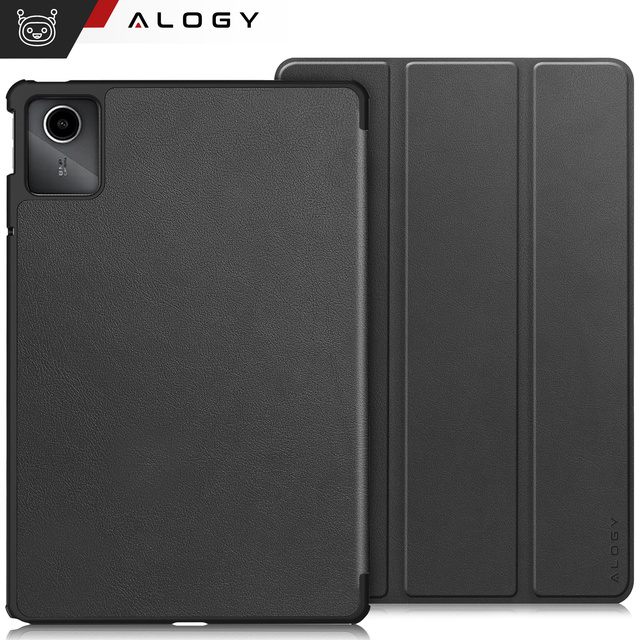 Etui do Lenovo Tab K11 / K11E 11”/ M11 10.95" TB330FU / TB330XU / TB331FC Book Case Cover z klapką obudowa futerał pokrowiec Alogy Szare + Rysik