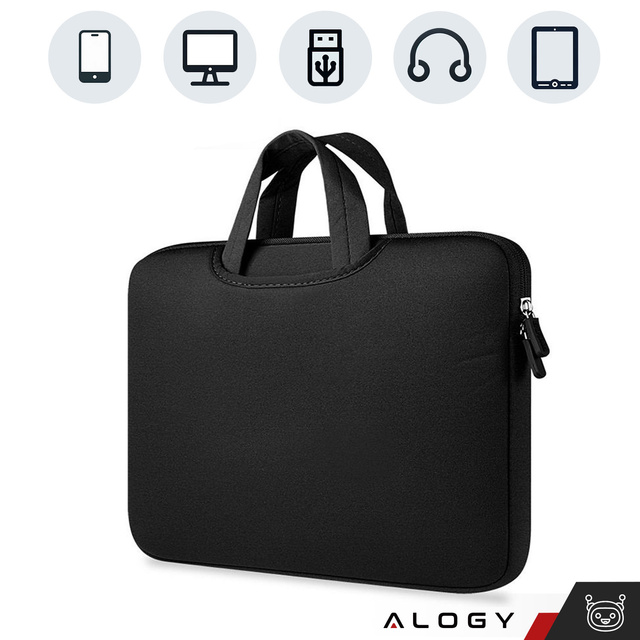 Torba pokrowiec neopren do MacBooka Air/ Pro 13'' Czarna