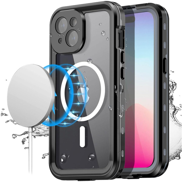 Etui do Samsung Galaxy S24 pancerne obudowa + folia na ekran hydrożelowa Case 360 Defense Pro Alogy czarne