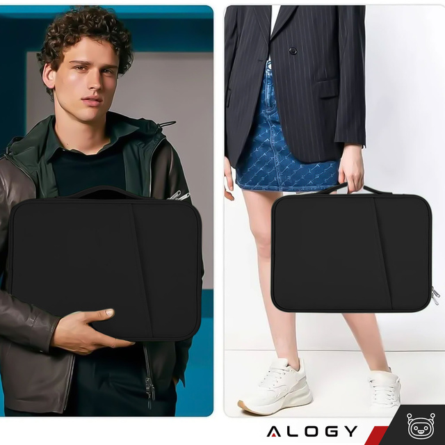 Alogy Torba na tablet Etui Pokrowiec Wsuwka do 11 cali Czarna
