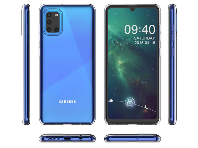 Etui na telefon silikonowe do Samsung Galaxy A31 Crystal Case