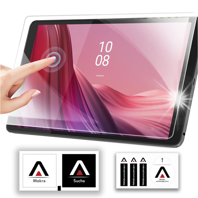 Szkło hartowane na ekran Lenovo Tab M9 2023 TB310 TB-310FU TB-310XU Alogy Screen Protector Pro+ 9H