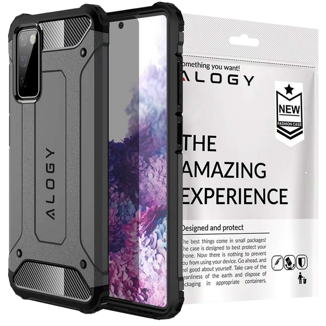 Etui na telefon Alogy Hard Armor do Samsung Galaxy S20 FE szare