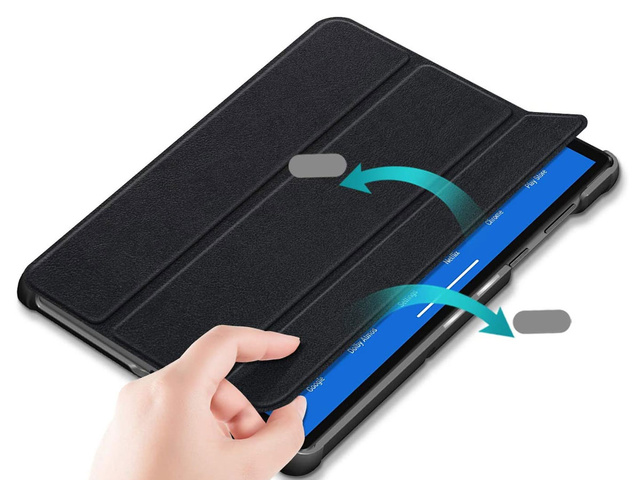 Alogy Etui do tabletu Smart Book do Lenovo M10 Gen 2 TB-X306  Czarny