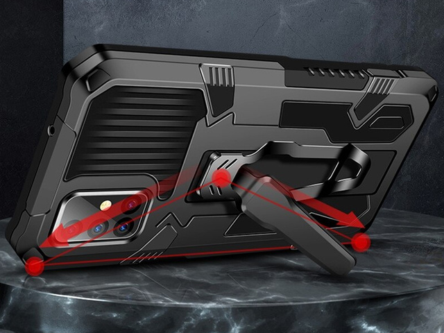 Alogy Etui na telefon pancerne z podstawką do Samsung Galaxy A51 5G