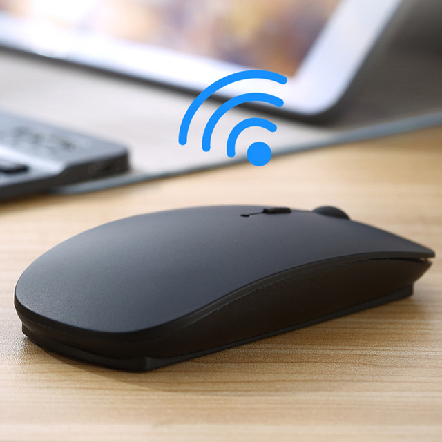 Myszka bezprzewodowa Alogy Mouse do laptopa tabletu Czarna