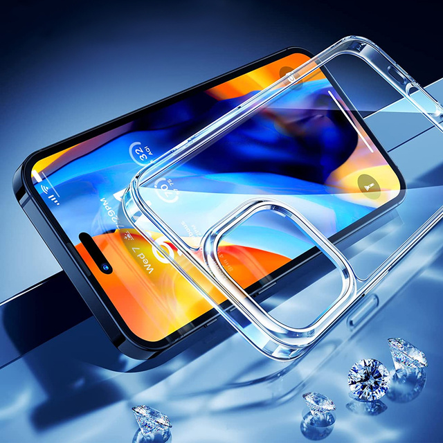 Alogy Etui na telefon Hybrid Case do Apple iPhone 14 Pro Przezroczyste