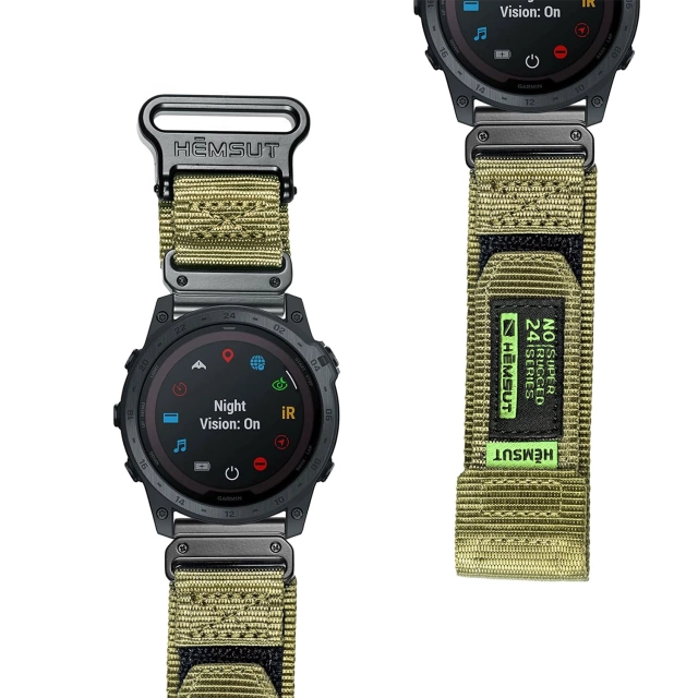 Alogy Pasek nylonowy Sport Strap na rzep do Apple Watch 1/2/3/4/5/6/7/8/SE (38/40/41mm) Niebiesko-szary