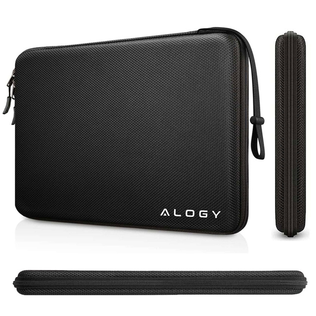 Alogy Hard Foam Bag Torba na laptopa, MacBooka Air Pro 13.3" etui ochronne do laptopów 13-14" Czarna