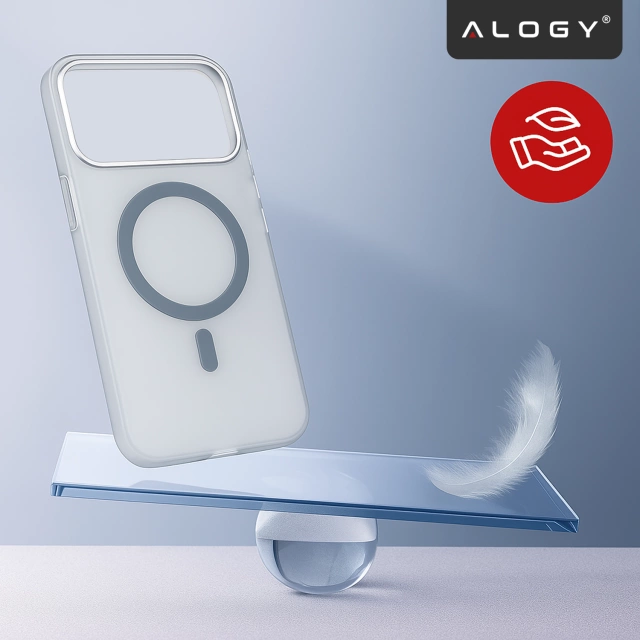 Etui do Apple iPhone 17 Pro – matowa obudowa do MagSafe z ochroną obiektywu, smukłe i odporne na zarysowania, idealne dopasowanie – Alogy Skinny MatteCase™ Białe