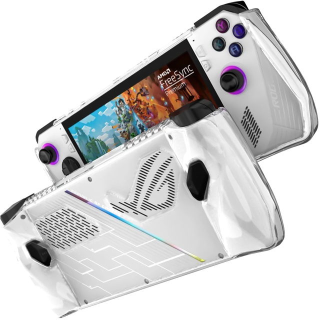 Alogy Etui do konsoli Asus Rog Ally Clear Case obudowa pokrowiec silikonowe nakładka przezroczyste