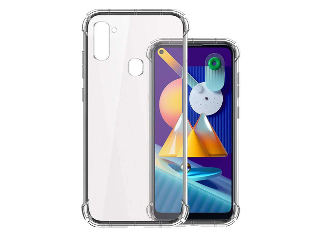 Alogy Etui na telefon ShockProof do Samsung Galaxy M11 / A11 przezroczyste