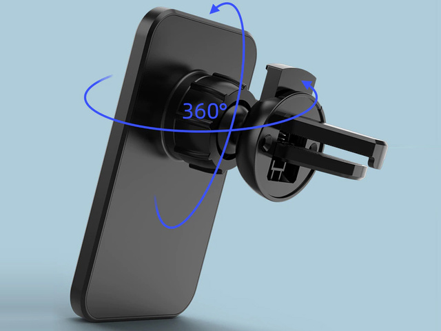 Alogy Uchwyt samochodowy z ładowarką indukcyjną Qi do MagSafe na kratkę 15W