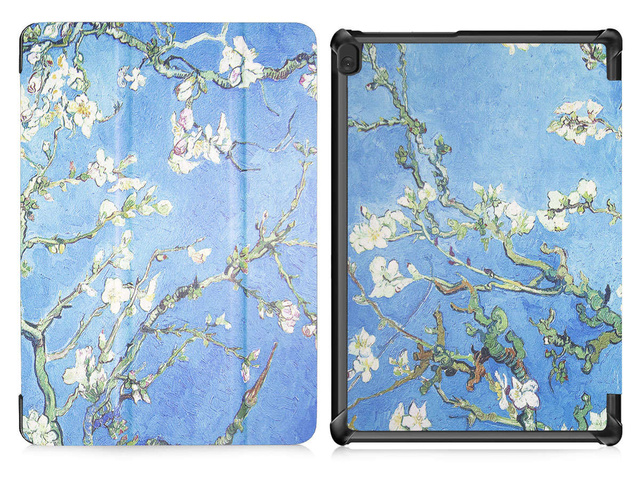Alogy Etui na tablet Book Cover do Lenovo M10 TB-X505 F/L Migdałowiec (van Gogh)
