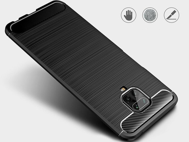 Alogy Etui na telefon Rugged Armor do Xiaomi Redmi Note 9S/ Pro/ Max czarne