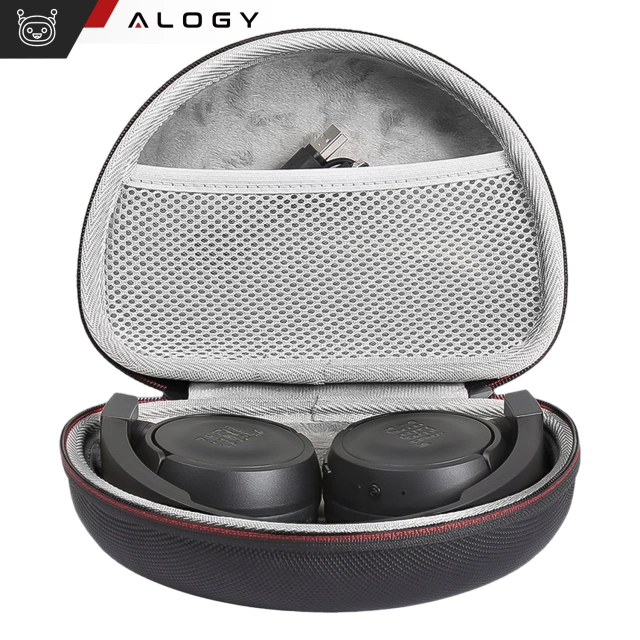 Etui na słuchawki nauszne JBL Tune 600/510/500/460/450 Alogy pokrowiec Czarne