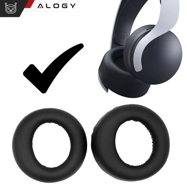 Nauszniki 2x wymienne pady gąbki do słuchawek do Sony PS5 Wireless PULSE 3D