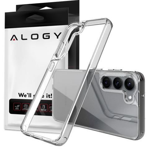 Alogy Etui do Samsung Galaxy A55 5G obudowa plecki futerał Hybrid Clear Case Przezroczyste