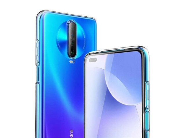 Etui na telefon silikonowe do Xiaomi Redmi K30/ Poco X2 silikonowe przezroczyste