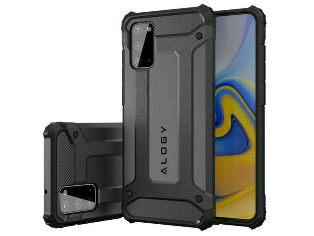 Etui na telefon Alogy Hard Armor do Samsung Galaxy S20 szare