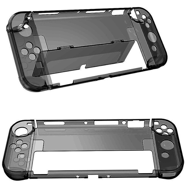 Alogy Ochronne etui do konsoli wstrząsoodporne do Nintendo Switch OLED Czarne