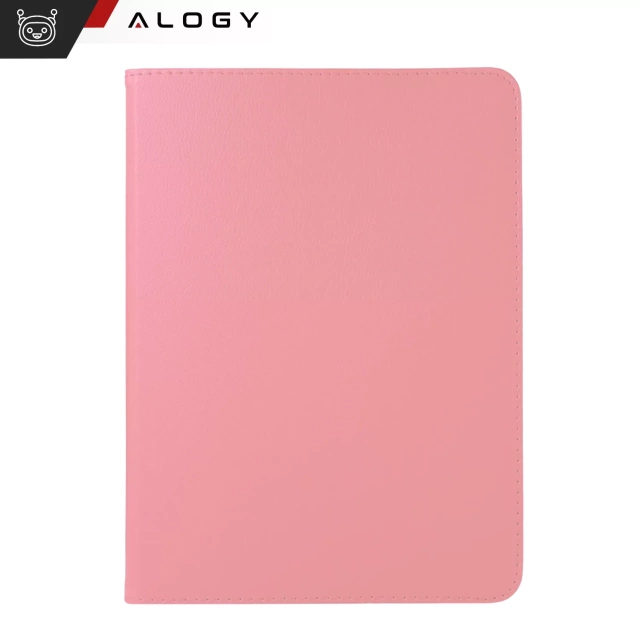 Etui 360 do Lenovo Tab K11 / K11E 11” M11 10.95" TB330FU / TB330XU / TB331FC obrotowe pokrowiec obudowa z klapką na tablet Case Alogy Różowe