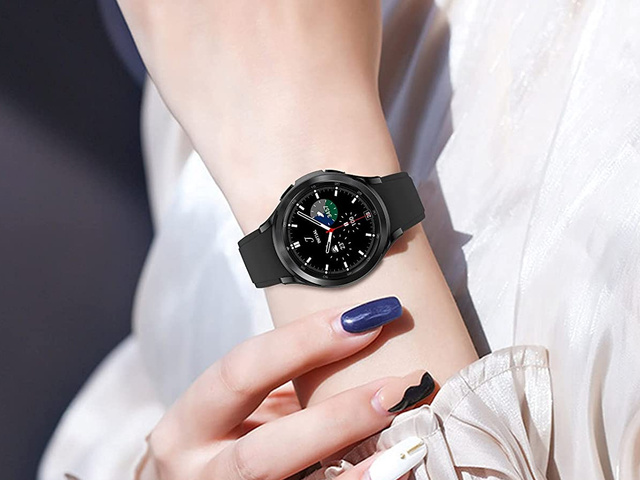 Alogy Etui do smartwatcha do Samsung Galaxy Watch 4 Classic 42mm Czarne