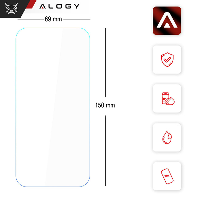 Szkło hartowane 9H do Samsung Galaxy S23 FE na ekran Alogy Screen Protector PRO+
