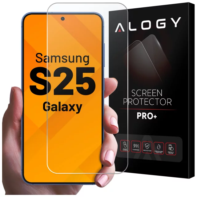 Szkło hartowane do Samsung Galaxy S25 ochronne szkiełko na ekran 9H Alogy Heavy Pro+™️