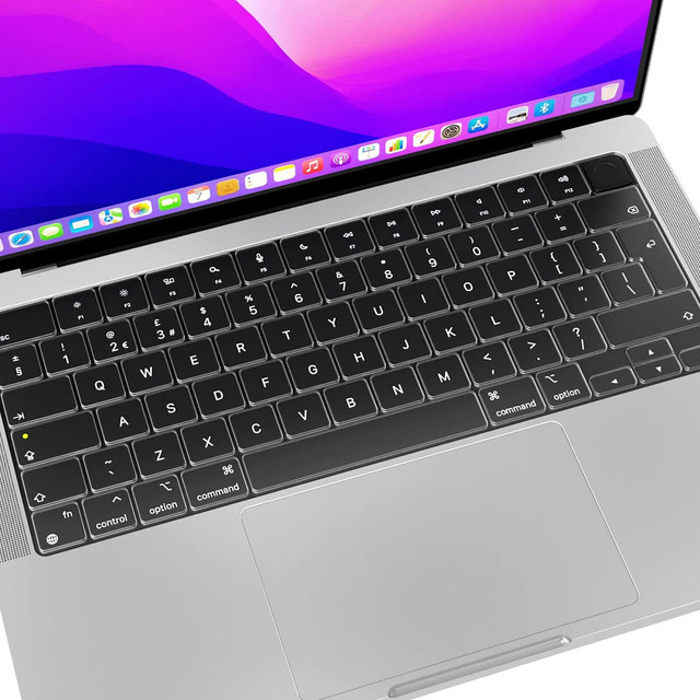 Alogy Nakładka ochronna osłona na klawiaturę do Apple Macbook Air 13 2022 M2 A2681 Przezroczysta