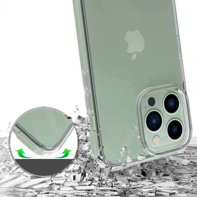 Alogy Etui na telefon Hybrid Case do Apple iPhone 14 Pro Max Przezroczyste