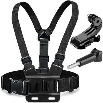 Alogy Regulowane szelki uchwyt na klatkę do GoPro Hero 10/9/8/7/6/5