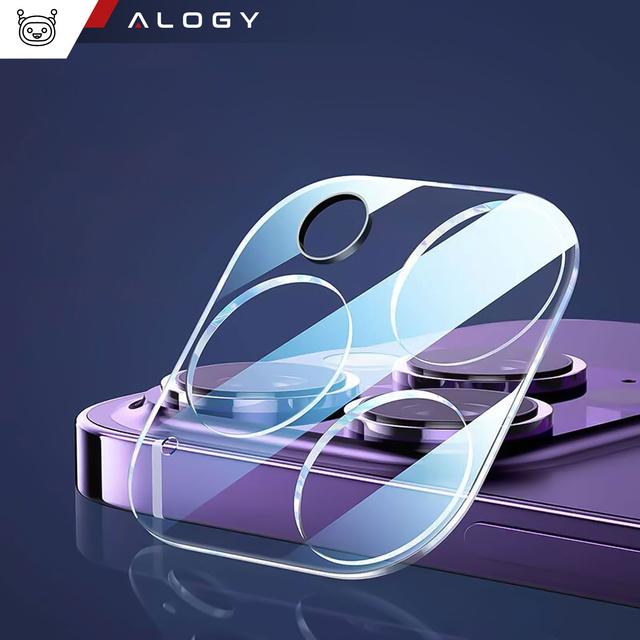 Alogy 2x Szkło hartowane do telefonu na aparat kamerę do Apple iPhone 15 Pro/ 15 Pro Max