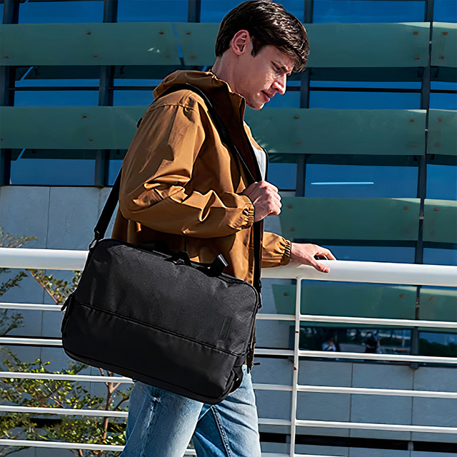 Torba ochronna podróżna Alogy Outdoor Futerał teczka na ramię do laptopa, MacBook Air Pro do 15.6" Czarna