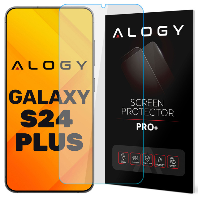 Alogy Screen Protector Pro+ 9H Szkło hartowane do Samsung Galaxy S24+ Plus na ekran