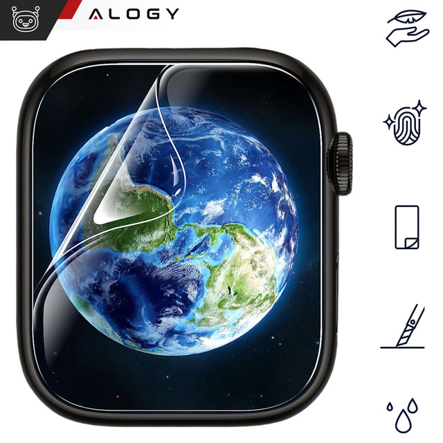 Folia ochronna Hydrożelowa hydrogel Alogy do smartwatcha do Xiaomi Amazfit GTR 47mm